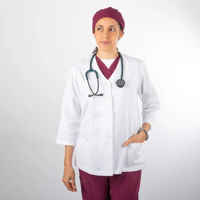 Delantal Blanco Área Médica