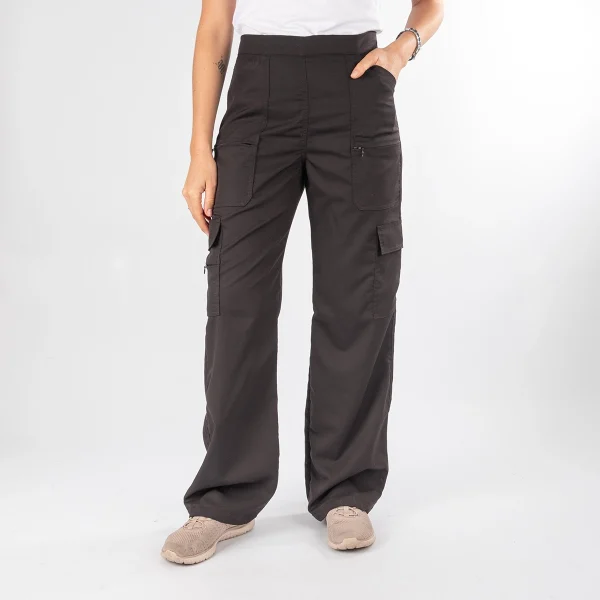 Pantalón Clínico Negro Mujer
