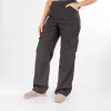 Pantalón Clínico Negro Área Médica Mujer Media Cintura Elasticada - Carla - Imagen 2