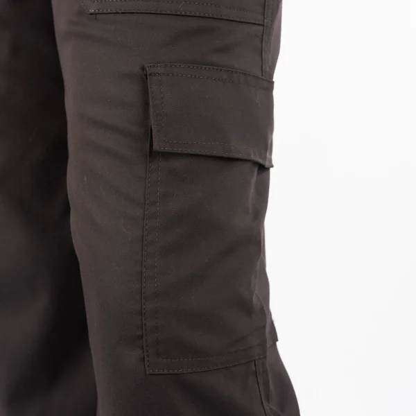 Pantalón Clínico Negro Área Médica Mujer Media Cintura Elasticada - Carla - Imagen 3