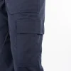Pantalón Clínico Azul Marino Área Médica Mujer Media Cintura Elasticada - Carla - Imagen 3