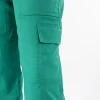 Pantalón Clínico Verde Área Médica Mujer Media Cintura Elasticada - Carla - Imagen 2