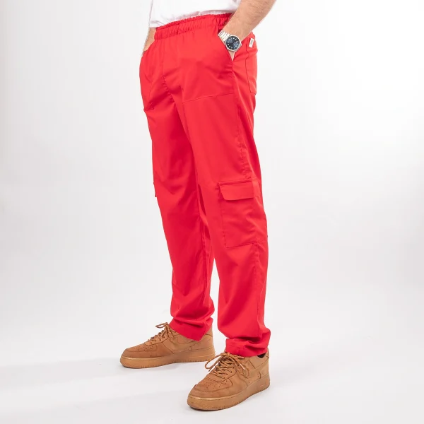 Pantalón Clínico color rojo Modelo Benjamin