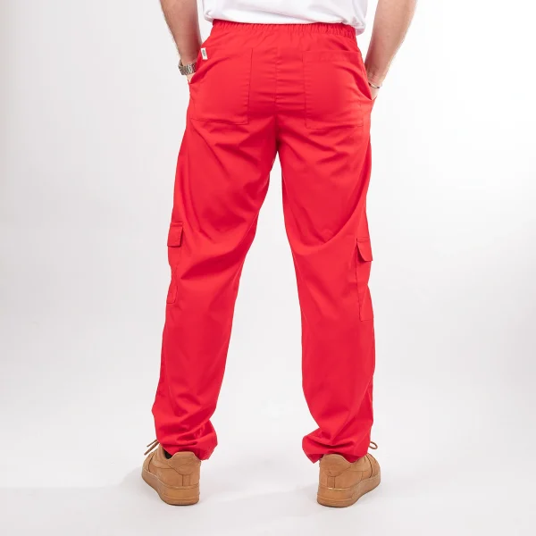 Pantalón Clínico color rojo Modelo Benjamin