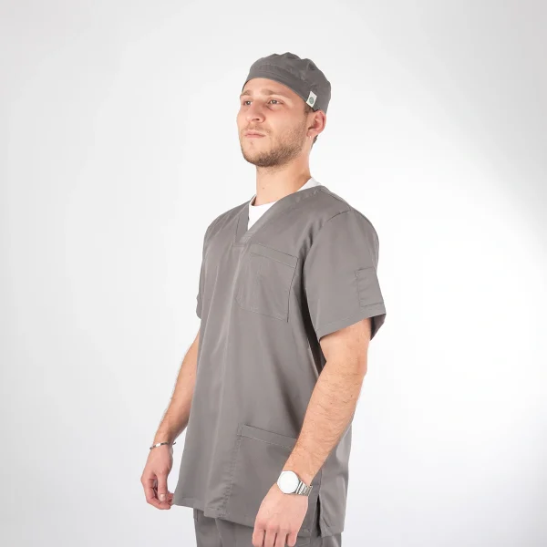 Polera Clínica Gris Hombre Felipe