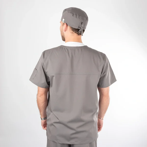 Polera Clínica Gris Hombre Felipe
