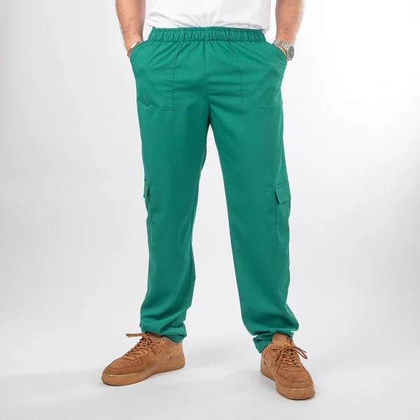 Pantalón Clínico verde esmeralda Modelo Benjamin