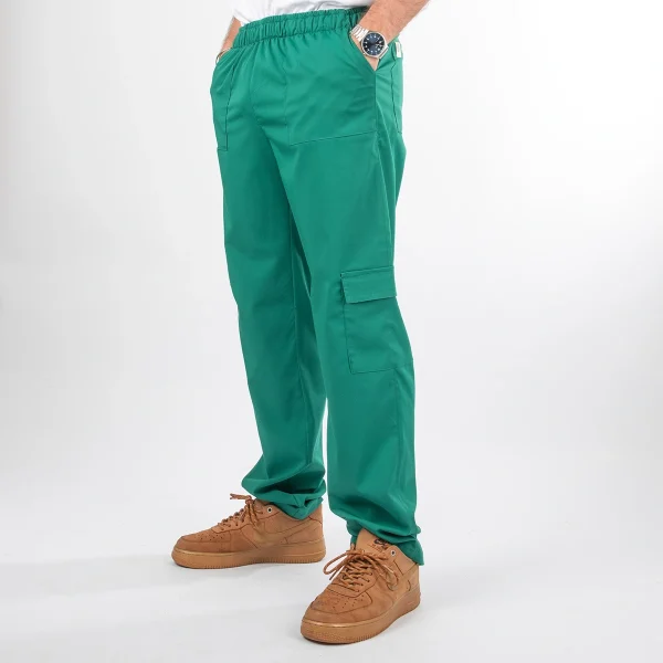 Pantalón Clínico verde esmeralda Modelo Benjamin