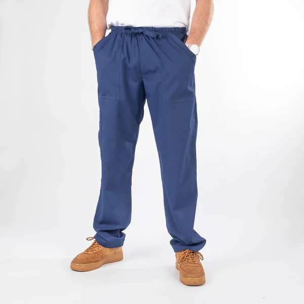 Pantalón Clínico Unisex Azul Francia