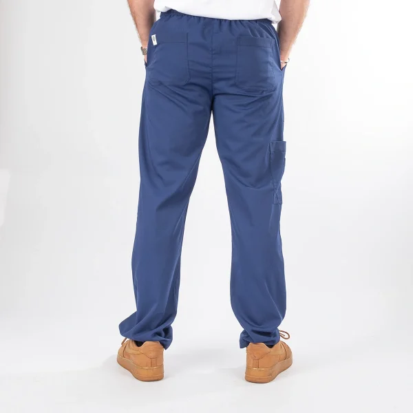 Pantalón Clínico Unisex Azul Francia