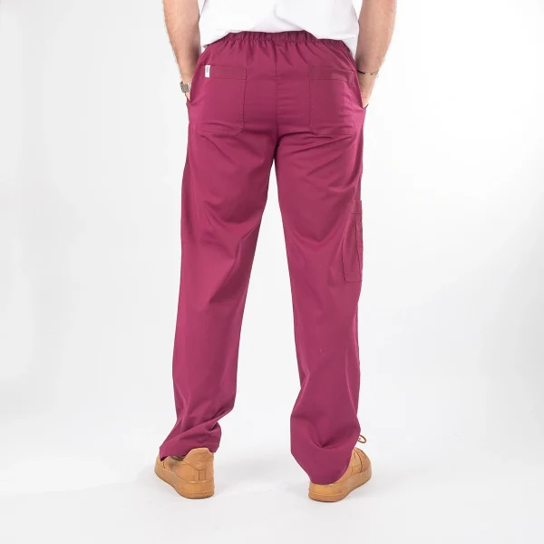 Pantalón Clínico Unisex Burdeo