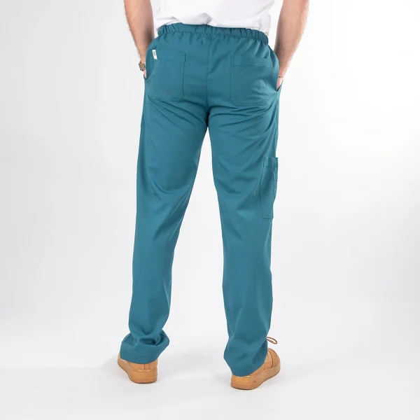Pantalón Clínico unisex Verde petróleo
