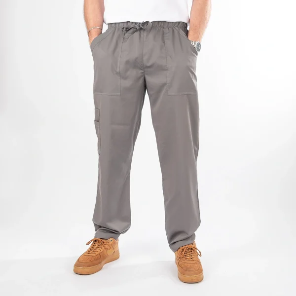 Pantalón Clínico Unisex Gris