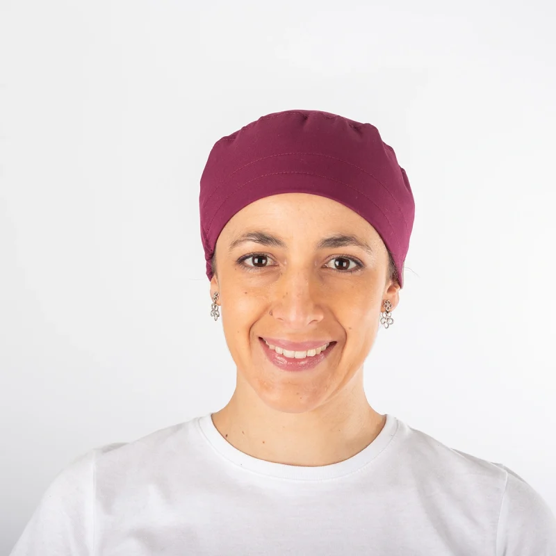 Gorro Clínico Burdeo Elástico