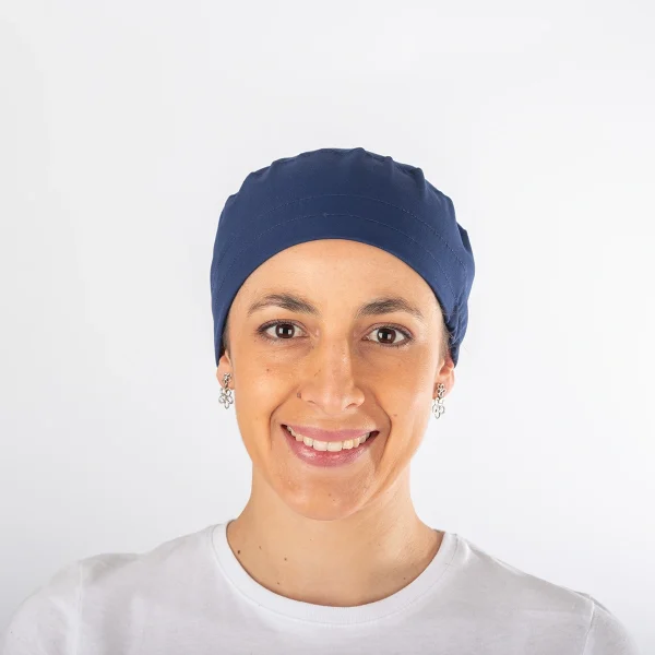 Gorro Clínico Azul Francia Elástico