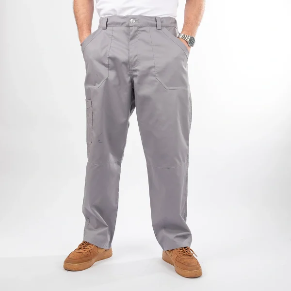 Pantalón Clínico color gris en Gabardina Lucas