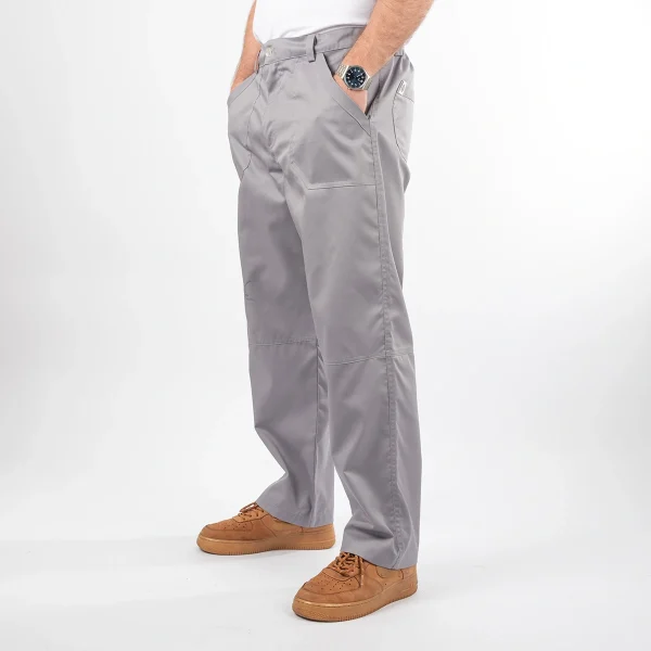 Pantalón Clínico color gris en Gabardina Lucas
