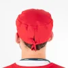 Gorro Clínico Rojo Matrona Unisex con Amarras - Imagen 4