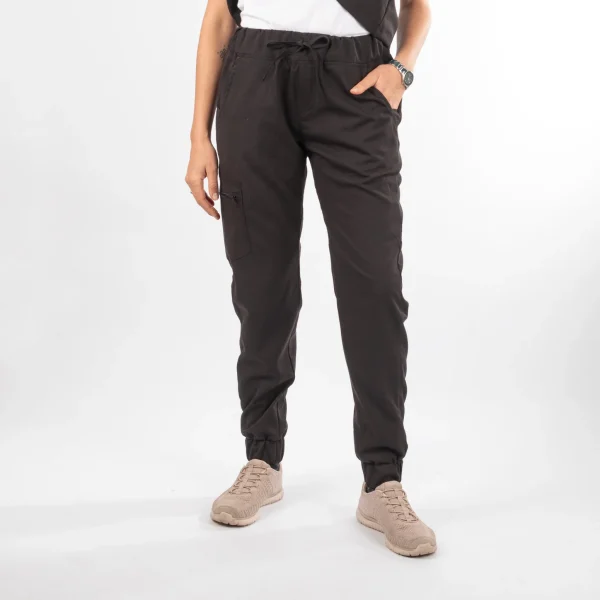 Pantalón Clínico Negro Mujer
