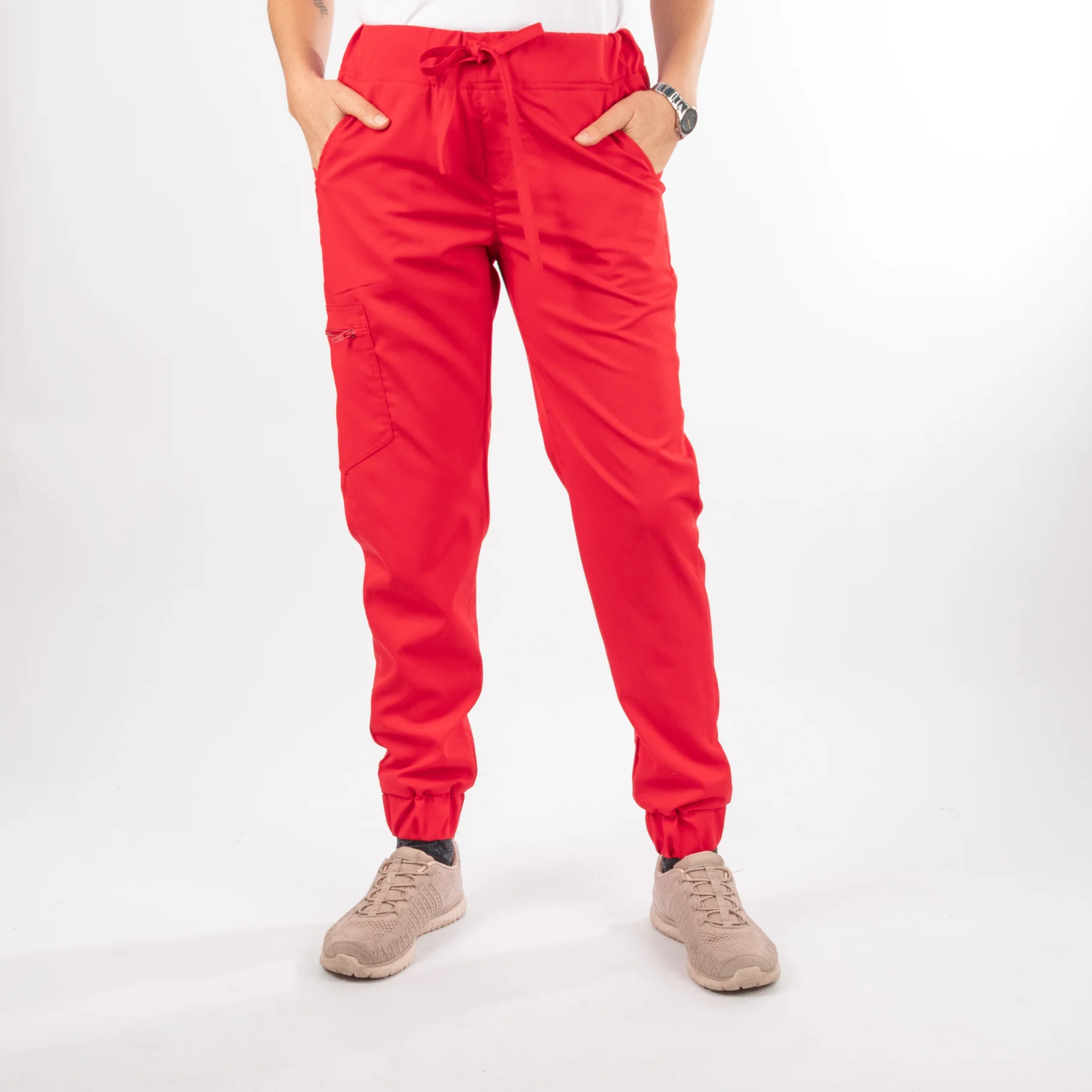 Pantalón Clínico Rojo Mujer