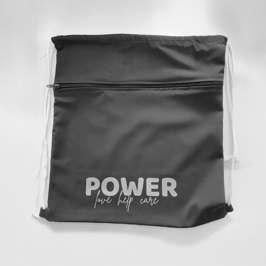 Bolso Clínico tipo Morral Gris