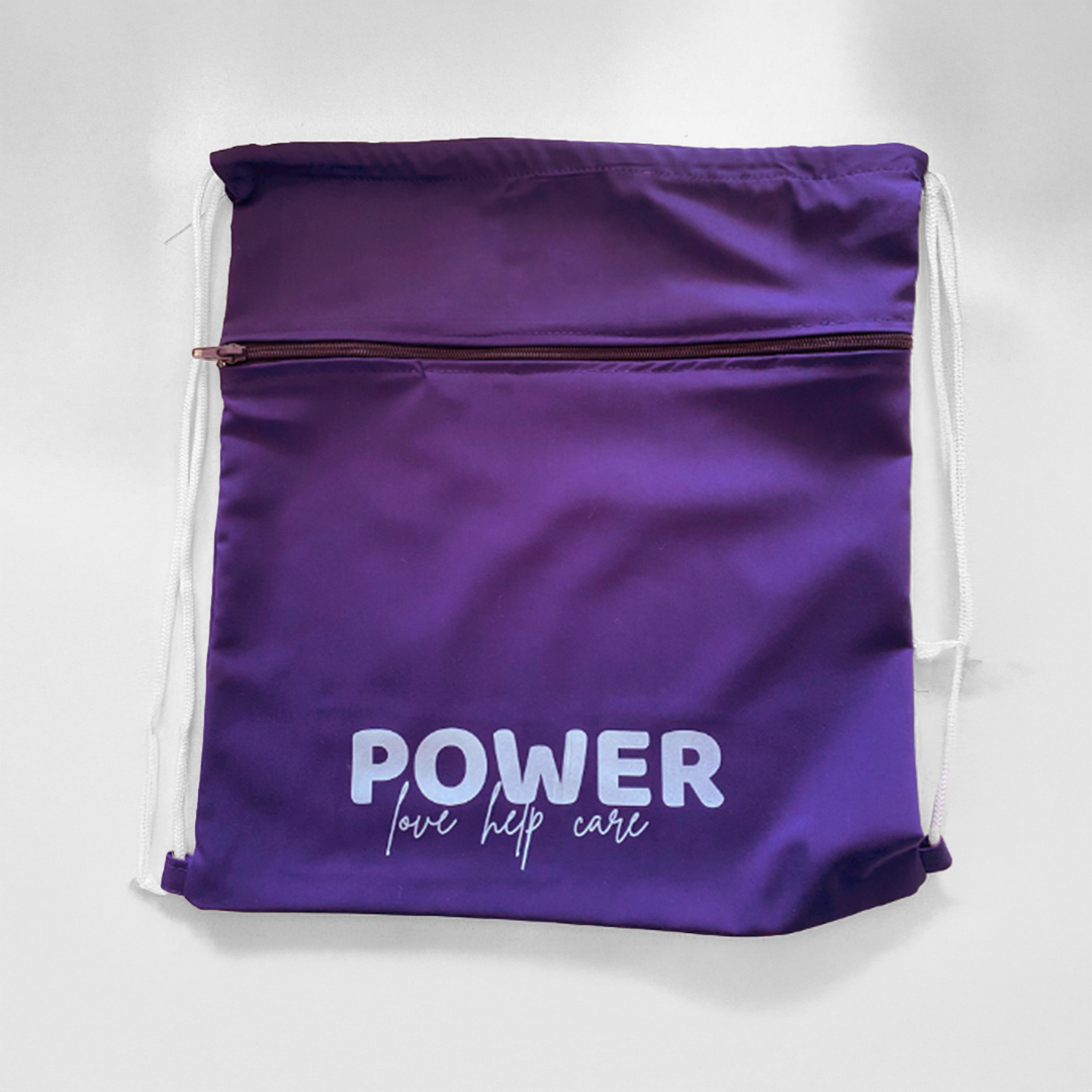 Bolso Clínico tipo Morral Morado