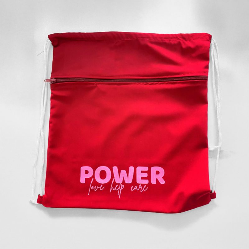 Bolso Clínico tipo Morral Rojo