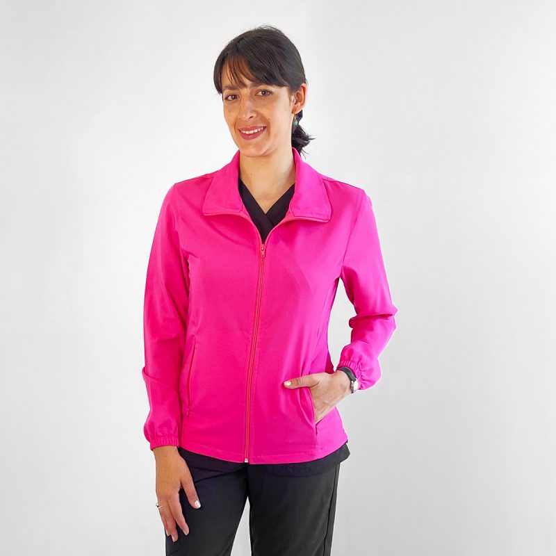Chaqueta Clínica Fuscsia Mujer - Jazmín
