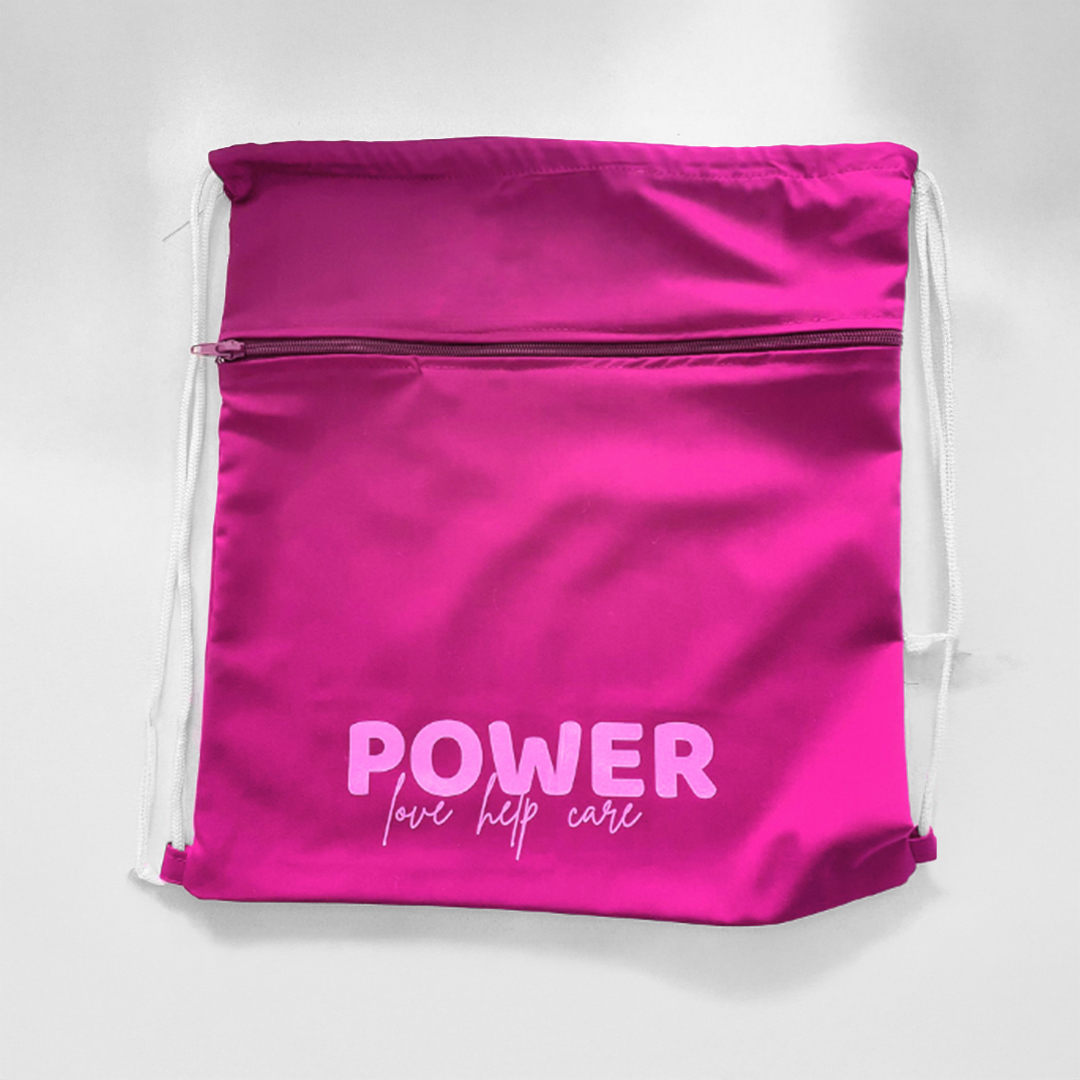 Bolso Clínico tipo Morral Fucsia